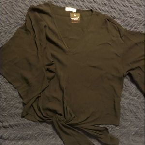 Sheer black flirty top 😍